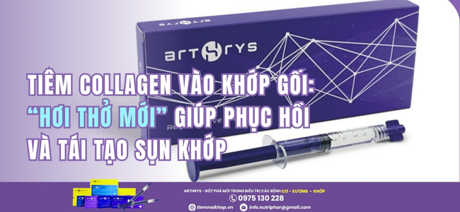 Tiêm Collagen: “Hơi thở mới” cho khớp gối