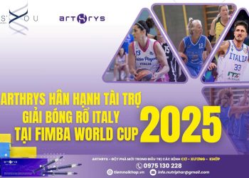 Arthrys hân hạnh tài trợ giải bóng rổ Italy